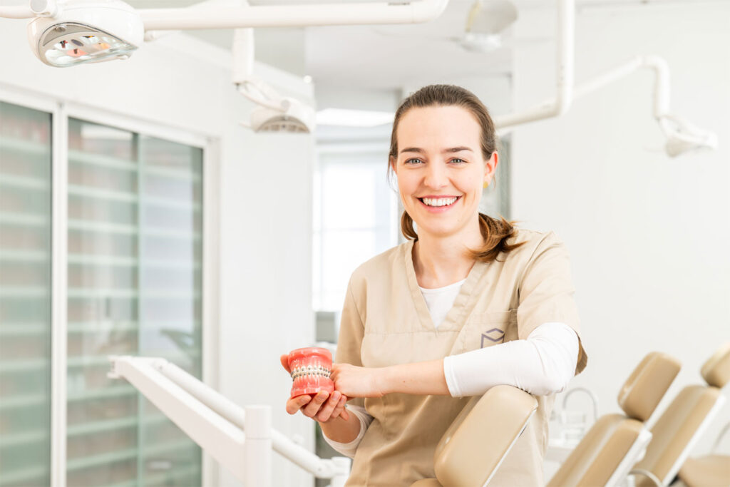 Kieferorthopaedie im stift brackets